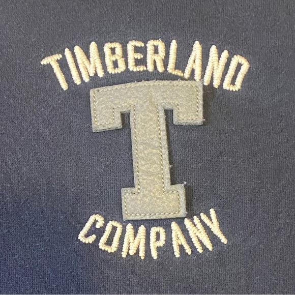 Men's Quarter Zip Timberland Sweatshirt - XL - Picture 2 of 3